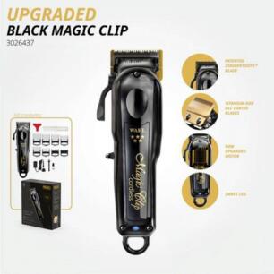 Wahl Black Magic Clip Clipper Cord/Cordless 
