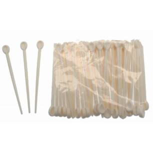 Plastic Roller Pins White 50 Pkt