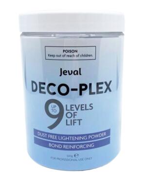 500gm Jeval Deco-Plex Bleach 9 Lift 