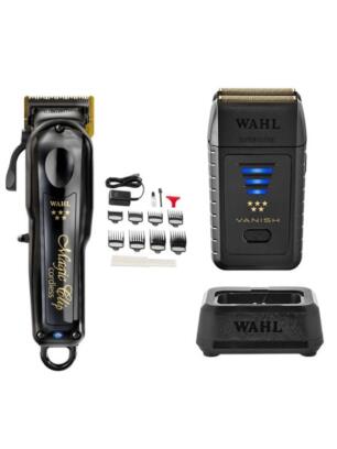 Wahl Black Magic + Vanish Shaver + Single Charge Station New