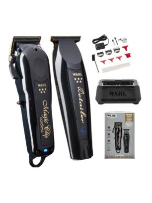 Wahl Black Magic & Detailer + Single Power Station Combo