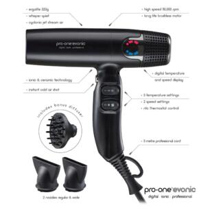 Pro-One Evonic Dryer Black 