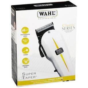 Wahl Super Taper Corded Clipper White